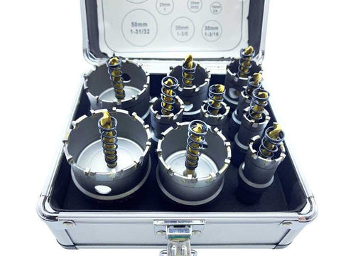 Freza pentru metal cu carbura 10 bucati la set
