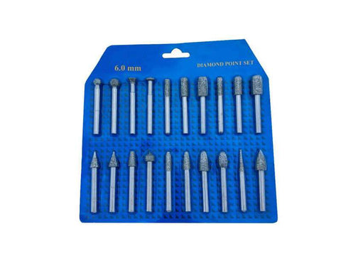 Freza diamantata pentru biax 20 bucati la set