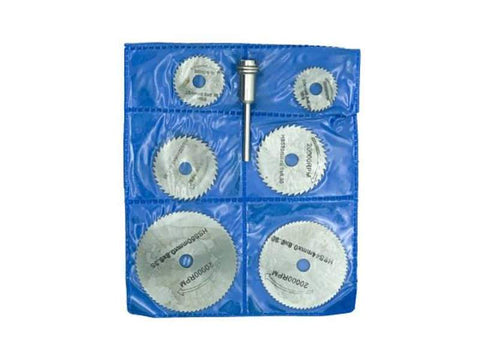 Freza disc la bormasina set 6 piese