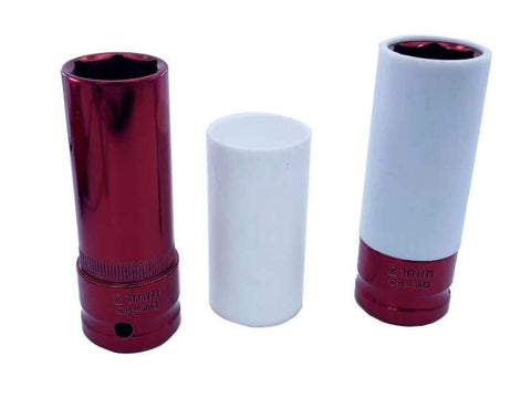 Cheie tubulara cu protectie pentru janta auto aliaj 21 mm