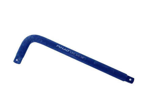 Maner tubulara argintiu tip L 18 inch