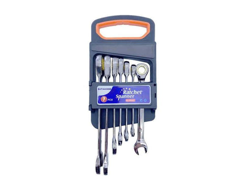 Set chei combinate cu clichet 7 piese