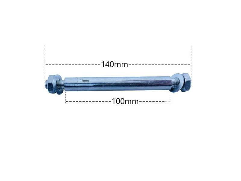 Ax pentru roata roaba 14mm