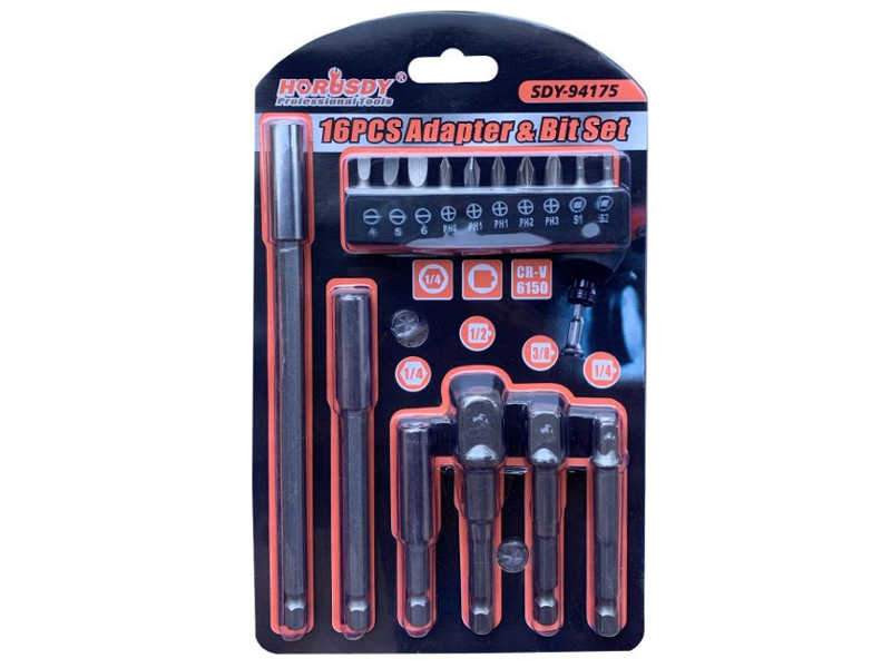 Adaptor si bit set 16 piese