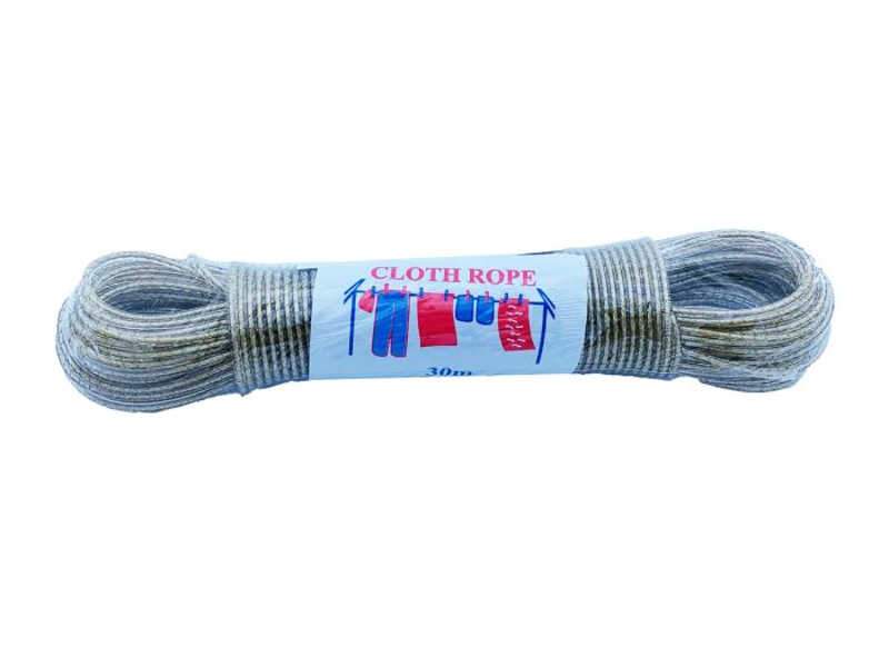 Cablu pentru rufe otelit plastificat lungime 20M