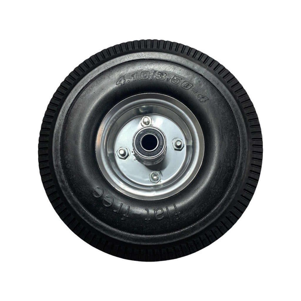 roata pentru carut, material poliuretanic 4.10/3.50-4 ax 16mm