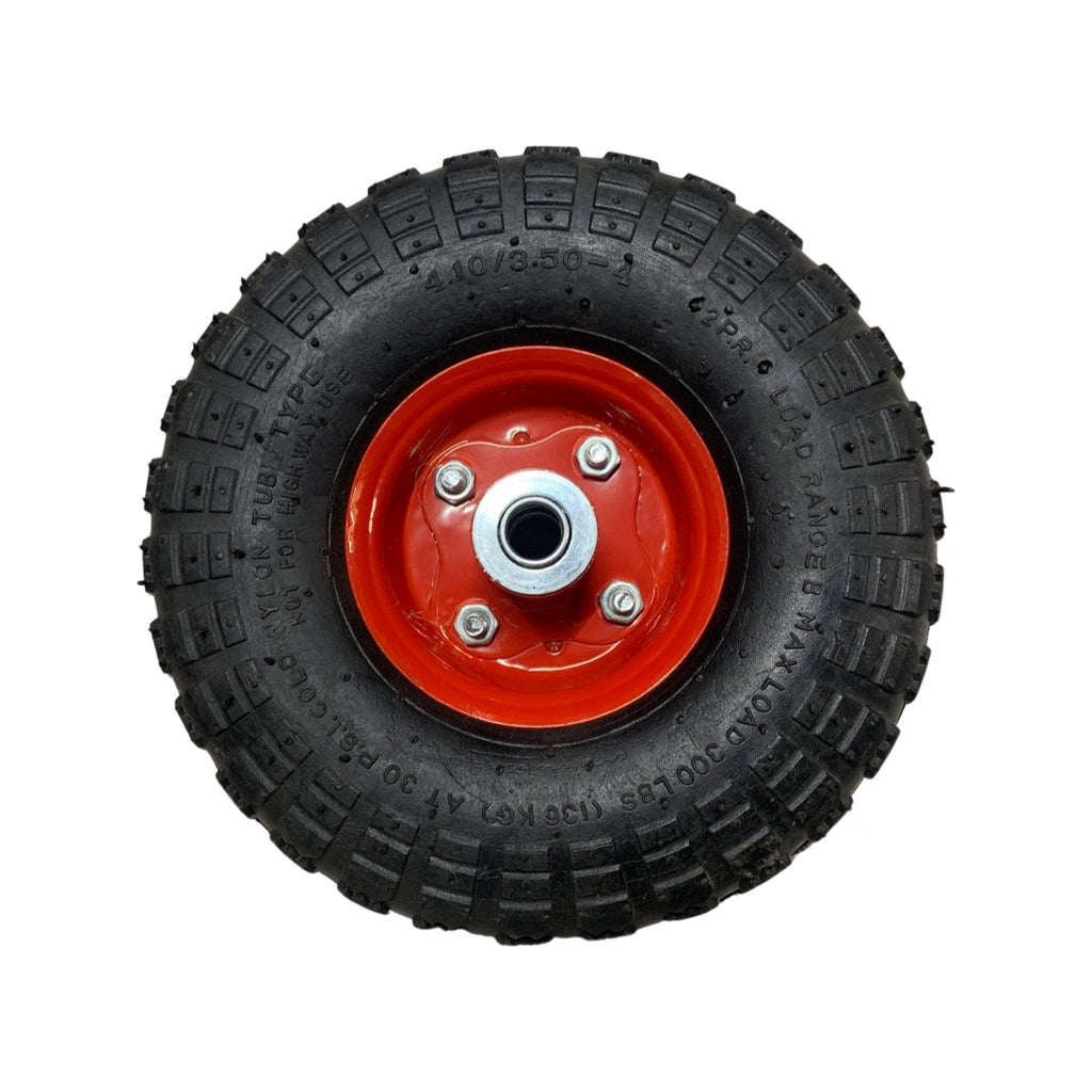 roata pentru carut cu camera. 4.10/3.50-4 ax 20mm