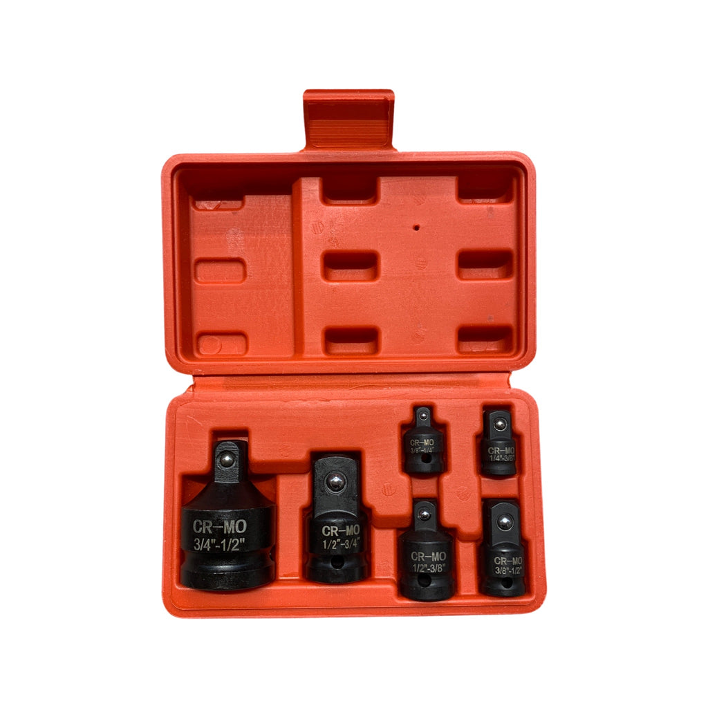 trusa adaptoare pentru tubulare 1/4-3/4" 6piese/set